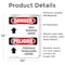 Signmission Safety Culture Sign, 10 in Width, Vinyl Decal, Rectangle, Bilingual OS-2PACK-DS-D-1014-VS-1448 - alternate 5